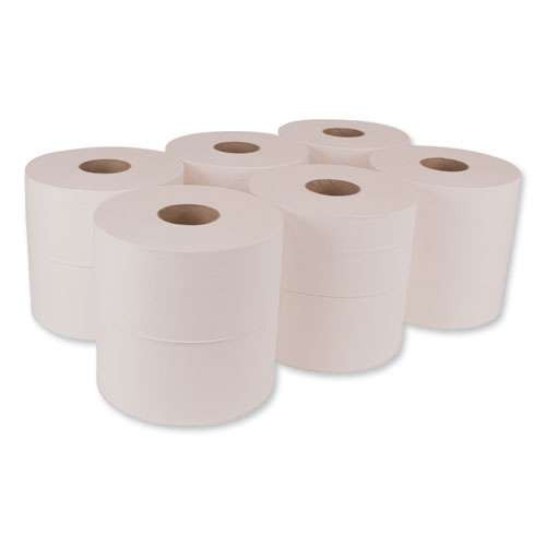 Advanced Jumbo Bath Tissue, Septic Safe, 2-ply, White, 3.48" X 751 Ft, 12 Rolls/carton Advanced Jumbo Bath Tissue, Septic Safe, 2-ply, White, 3.48" X 751 Ft, 12 Rolls/carton