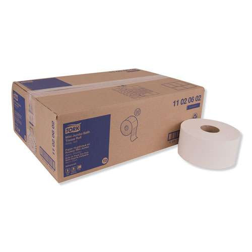 Advanced Jumbo Bath Tissue, Septic Safe, 2-ply, White, 3.48" X 751 Ft, 12 Rolls/carton Advanced Jumbo Bath Tissue, Septic Safe, 2-ply, White, 3.48" X 751 Ft, 12 Rolls/carton
