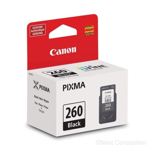 3707C001 | Canon PG-260 | Original Canon Ink Cartridge - Black