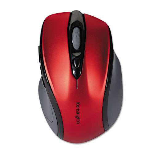 Pro Fit Mid-size Wireless Mouse, 2.4 Ghz Frequency/30 Ft Wireless Range, Right Hand Use, Ruby Red Pro Fit Mid-size Wireless Mouse, 2.4 Ghz Frequency/30 Ft Wireless Range, Right Hand Use, Ruby Red