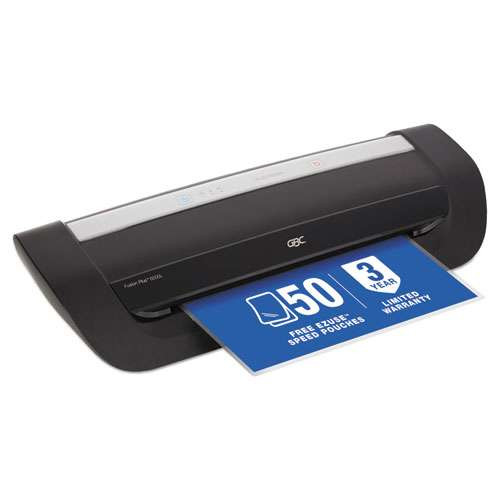 Fusion Plus 6000l Thermal Pouch Laminator, Four Rollers, 12" Max Document Width, 10 Mil Max Document Thickness Fusion Plus 6000l Thermal Pouch Laminator, Four Rollers, 12" Max Document Width, 10 Mil Max Document Thickness