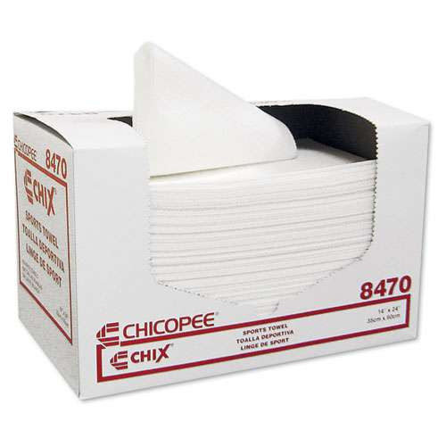 Sports Towels, 14 X 24, White, 100 Towels/pack, 6 Packs/carton Sports Towels, 14 X 24, White, 100 Towels/pack, 6 Packs/carton