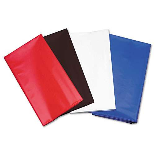 Table Set Rectangular Table Cover, Heavyweight Plastic, 54" X 108", Blue, 6/pack Table Set Rectangular Table Cover, Heavyweight Plastic, 54" X 108", Blue, 6/pack