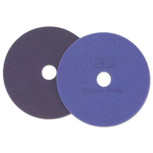 Diamond Floor Pads, 20" Diameter, Purple, 5/carton Diamond Floor Pads, 20" Diameter, Purple, 5/carton