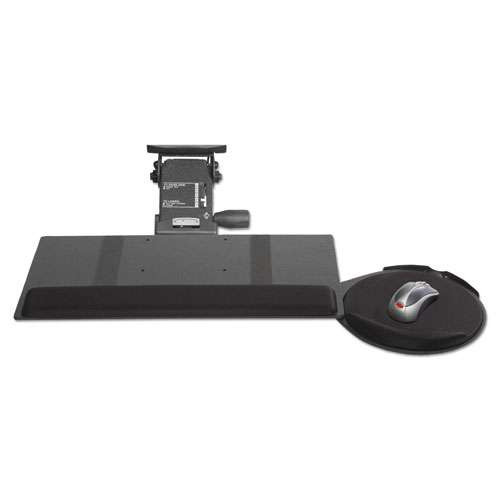Leverless Lift N Lock Keyboard Tray, 19w X 10d, Black Leverless Lift N Lock Keyboard Tray, 19w X 10d, Black