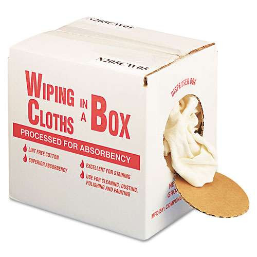 Multipurpose Reusable Wiping Cloths, Cotton, 5 Lb Box, Assorted Sizes And Colors Multipurpose Reusable Wiping Cloths, Cotton, 5 Lb Box, Assorted Sizes And Colors