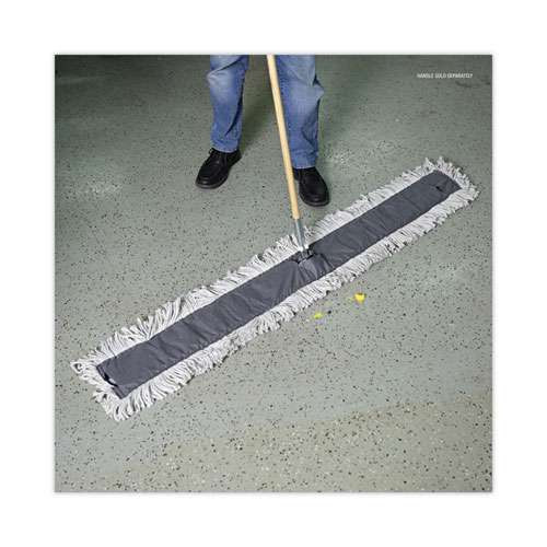 Disposable Dust Mop Head, Cotton, Cut-end, 60w X 5d Disposable Dust Mop Head, Cotton, Cut-end, 60w X 5d