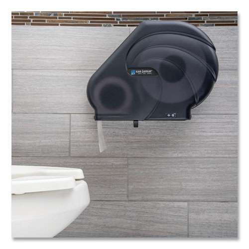 Oceans Reserva Jumbo Tissue Dispenser W/stub, 16-3/4x5-1/2x12-1/4, Black Pearl Oceans Reserva Jumbo Tissue Dispenser W/stub, 16-3/4x5-1/2x12-1/4, Black Pearl