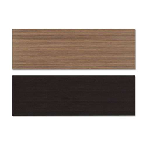 Reversible Laminate Table Top, Rectangular, 71.5w X 23.63d, Espresso/walnut Reversible Laminate Table Top, Rectangular, 71.5w X 23.63d, Espresso/walnut