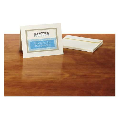 Note Cards With Matching Envelopes, Inkjet, 80 Lb, 4.25 X 5.5, Embossed Matte Ivory, 60 Cards, 2 Cards/sheet, 30 Sheets/pack Note Cards With Matching Envelopes, Inkjet, 80 Lb, 4.25 X 5.5, Embossed Matte Ivory, 60 Cards, 2 Cards/sheet, 30 Sheets/pack