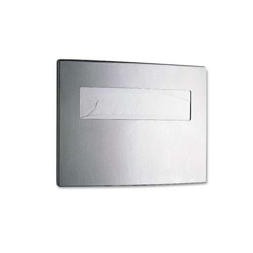 Stanless Steel Toilet Seat Cover Dispenser, Conturaseries, 15.75 X 2.25 X 11.25, Satin Finish Stanless Steel Toilet Seat Cover Dispenser, Conturaseries, 15.75 X 2.25 X 11.25, Satin Finish