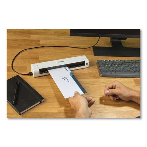 Ds-740d Duplex Compact Mobile Document Scanner, 600 Dpi Optical Resolution, 1-sheet Duplex Auto Document Feeder Ds-740d Duplex Compact Mobile Document Scanner, 600 Dpi Optical Resolution, 1-sheet Duplex Auto Document Feeder