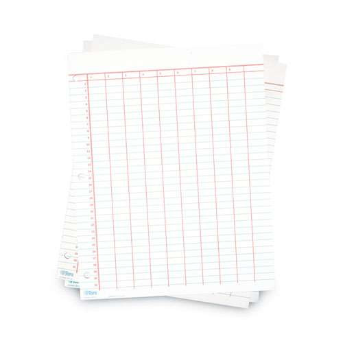 Data Pad With Numbered Column Headings, Data Chart Format, Wide/legal Rule, 10 Columns, 50 White 8.5 X 11 Sheets Data Pad With Numbered Column Headings, Data Chart Format, Wide/legal Rule, 10 Columns, 50 White 8.5 X 11 Sheets