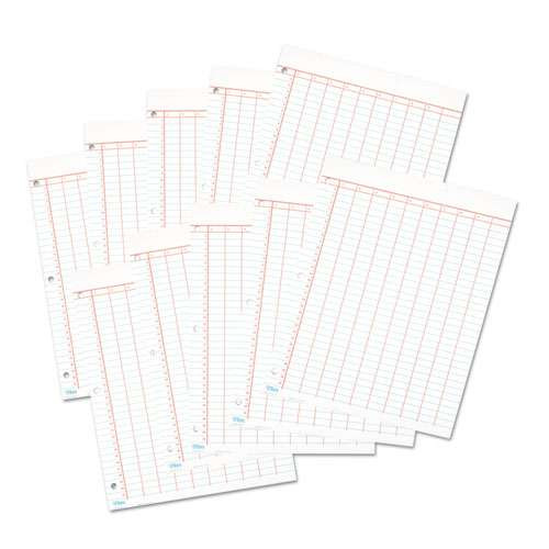 Data Pad With Numbered Column Headings, Data Chart Format, Wide/legal Rule, 10 Columns, 50 White 8.5 X 11 Sheets Data Pad With Numbered Column Headings, Data Chart Format, Wide/legal Rule, 10 Columns, 50 White 8.5 X 11 Sheets