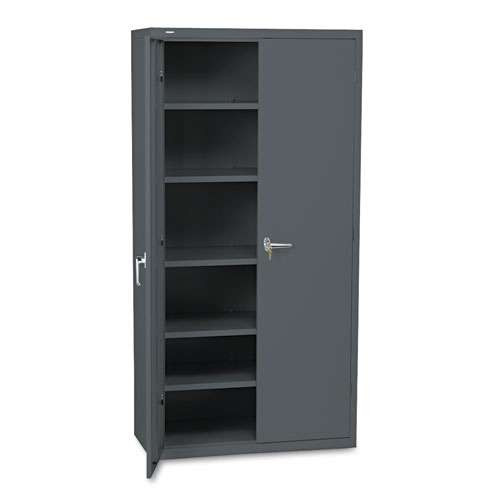 Assembled Storage Cabinet, 36w X 24 1/4d X 71 3/4h, Light Gray