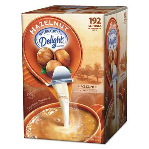 Coffee Creamer, Hazelnut, 0.4375 Oz Liquid, 24/box Coffee Creamer, Hazelnut, 0.4375 Oz Liquid, 24/box