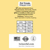 300mg Pet CBD Treats Peanut Butter Flavor for Dogs or Cats 99% Pure Organic CBD Isolate THC Free 30 Count