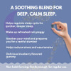 Sleep Gummies with Melatonin, L-Theanine, Magnesium Citrate, Passionflower, Chamomile and Lemon Balm 30pcs-Blueberry Flavor