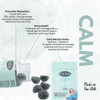 CBD Calm Gummies 10 Count Trial or Travel Size w/ Ashwagandha, L-Theanine, and 99% Pure Organic CBD Isolate THC Free 30pcs-Blue Razz Flavor