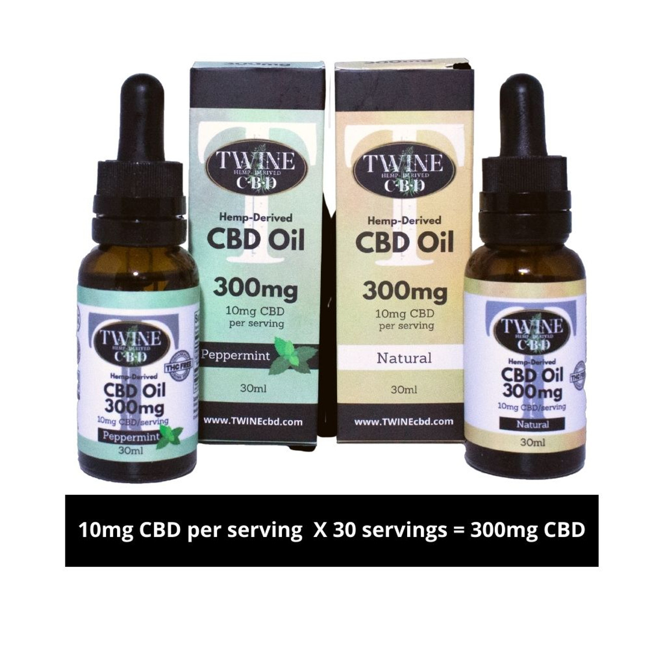 300mg CBD Oil 99% Pure Organic CBD Isolate THC Free 30ml-Natural