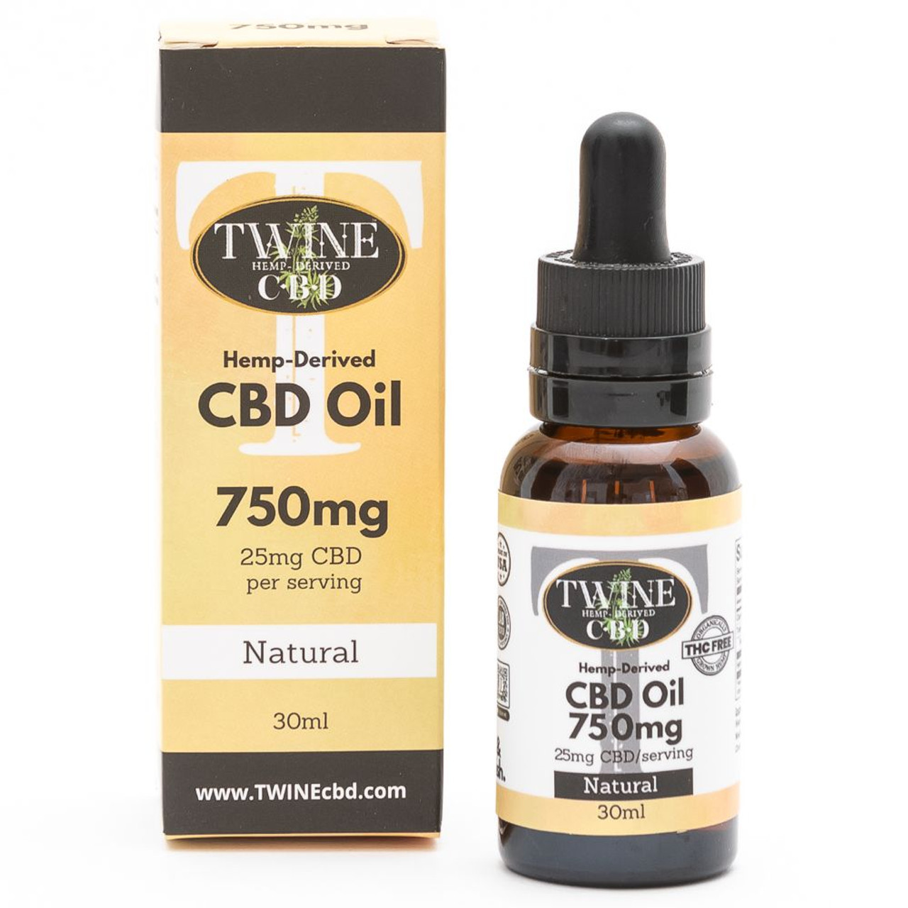 750mg CBD Oil 99% Pure Organic CBD Isolate THC Free 30ml