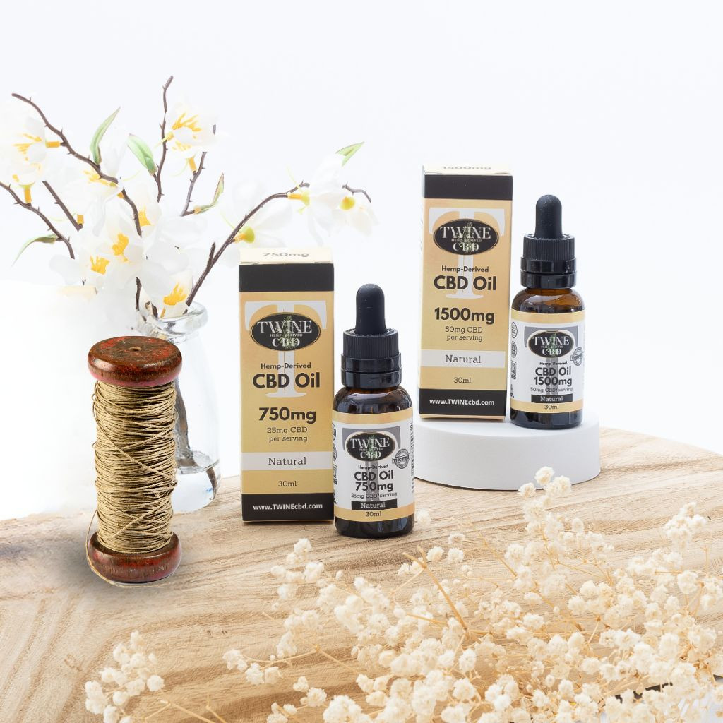 750mg CBD Oil 99% Pure Organic CBD Isolate THC Free 30ml-Natural