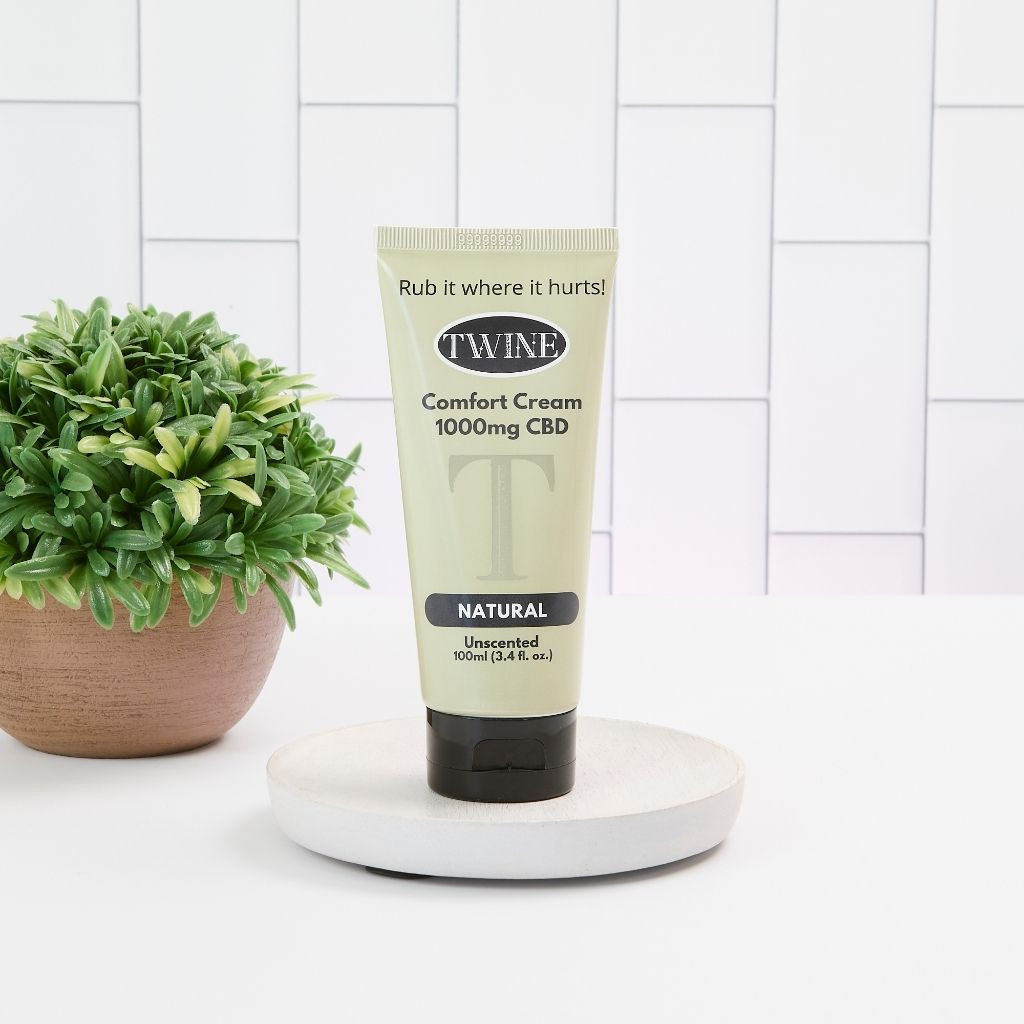 1000mg CBD Comfort Cream 99% Pure Organic CBD Isolate THC Free