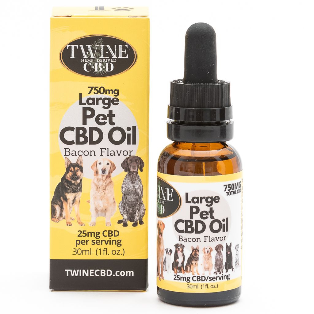 750mg Pet CBD Oil for Dogs or Cats 99% Pure Organic CBD Isolate