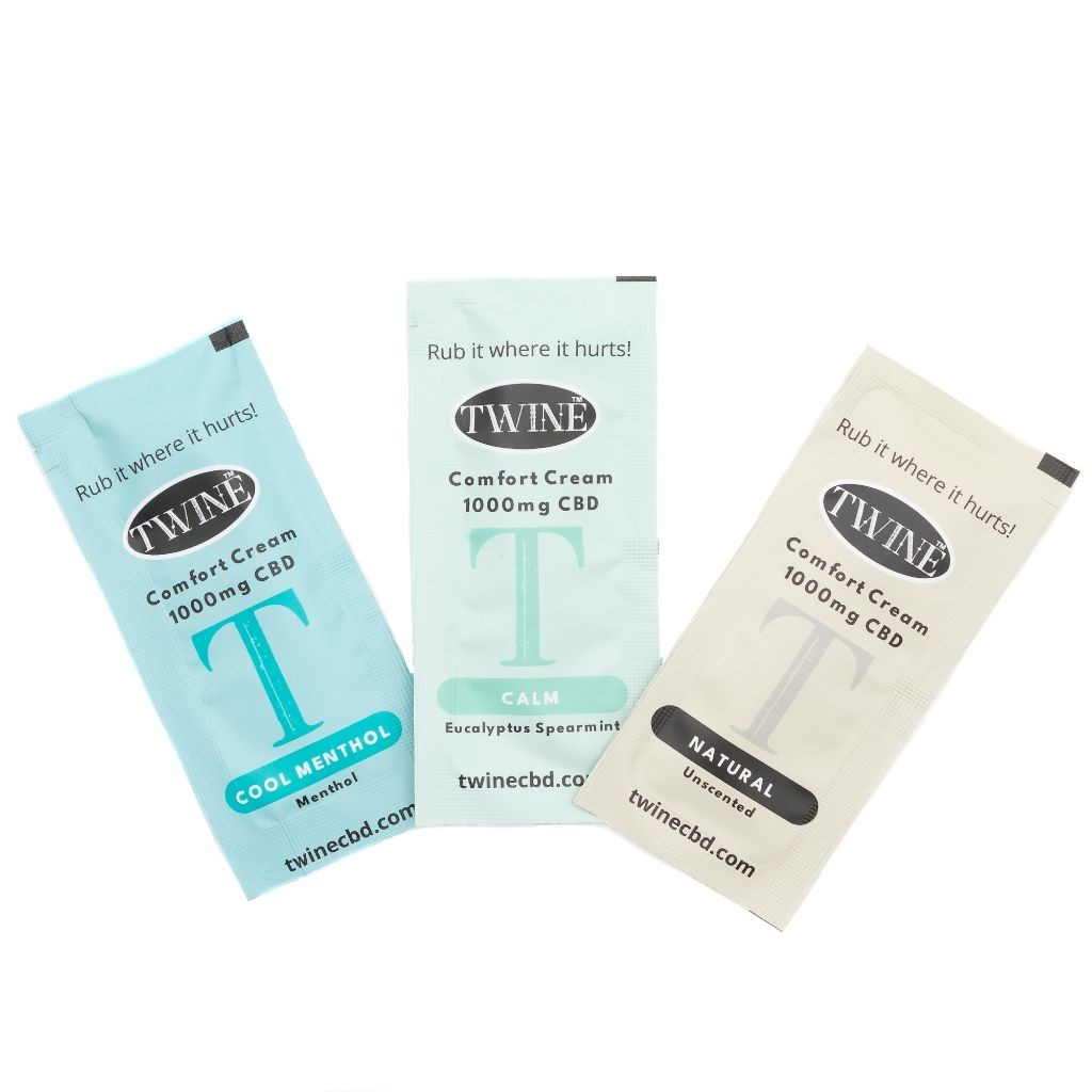 Travel Size CBD Topical Cream 99% Pure Organic CBD Isolate THC
