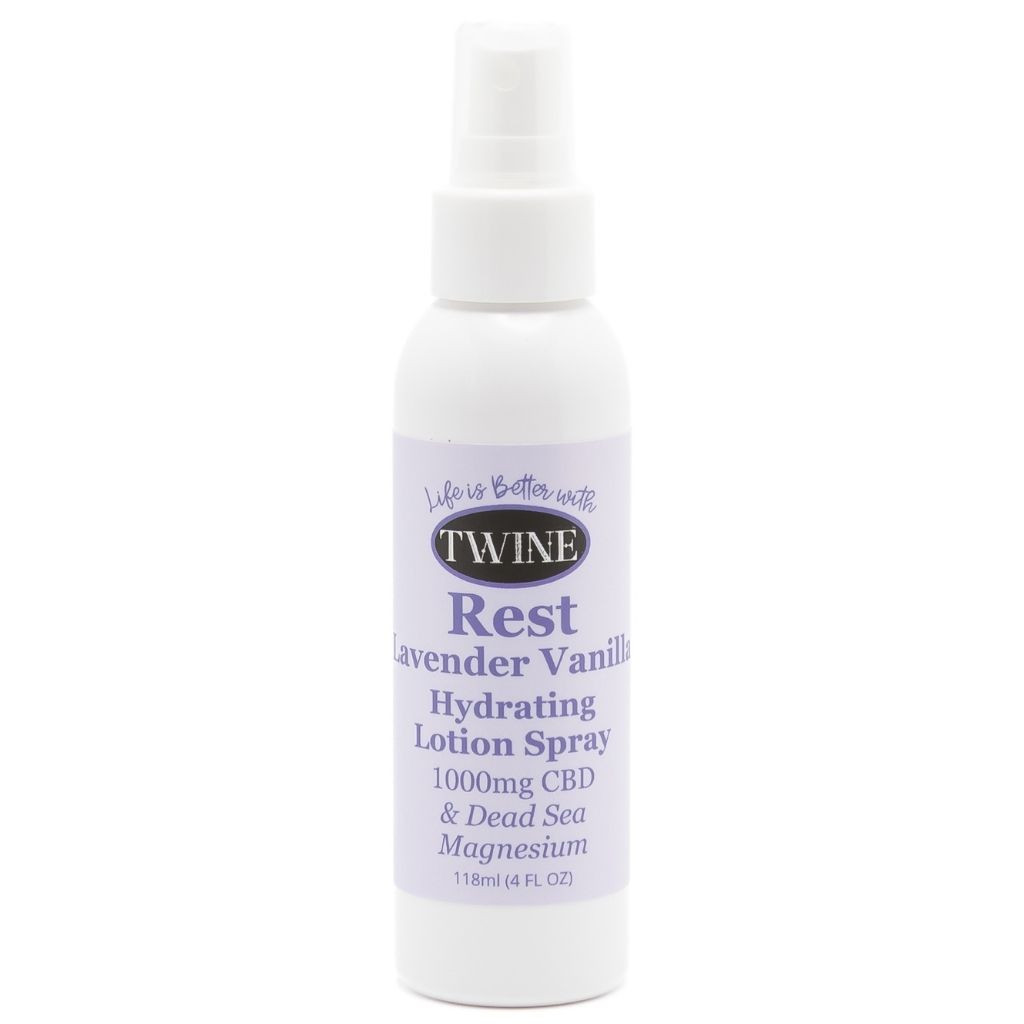 1000mg CBD Topical Body Spray with Magnesium 99% Pure Organic CBD