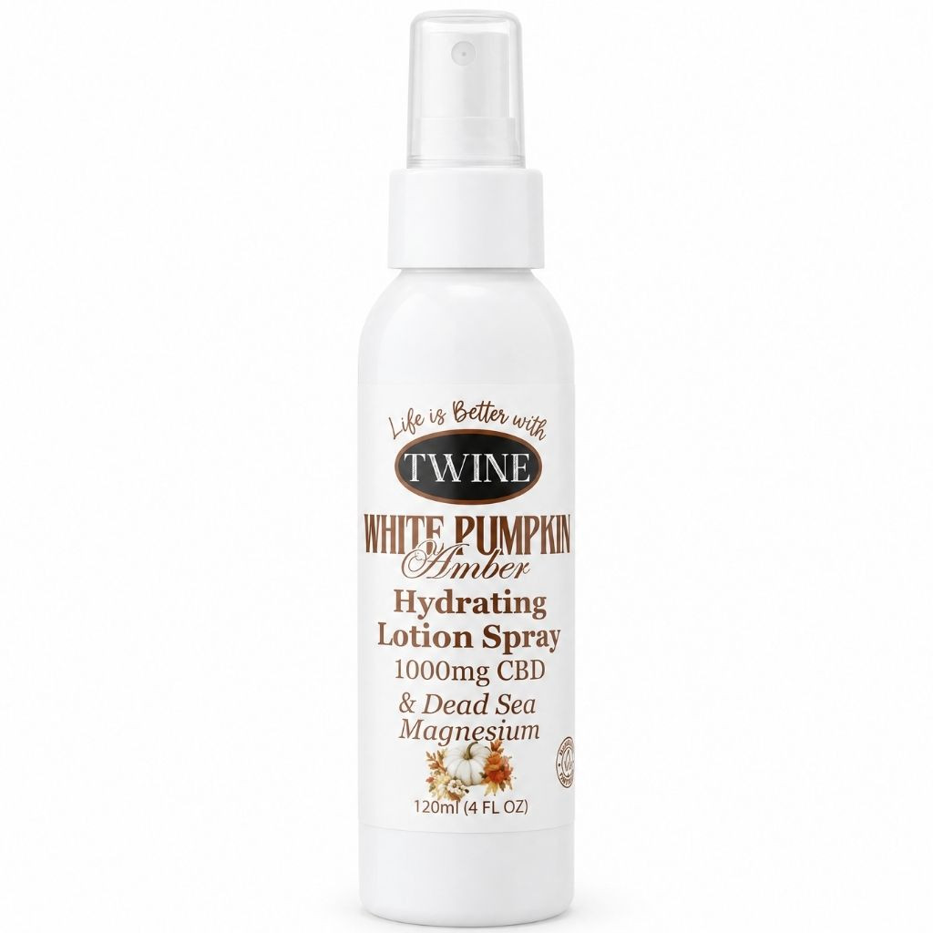 1000mg CBD Topical Hydrating Lotion Spray with Magnesium 99% Pure