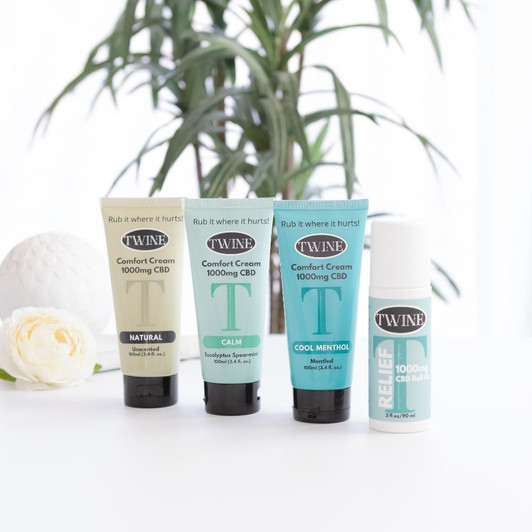 1000mg CBD Comfort Cream 99% Pure Organic CBD Isolate THC Free 100ml-Cool Menthol