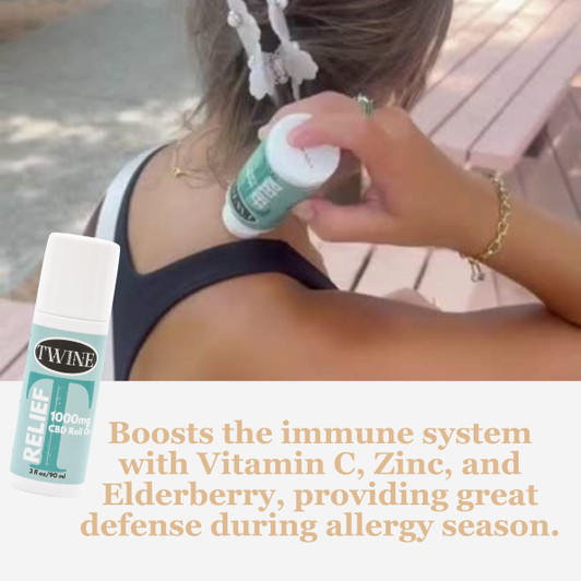 1000mg CBD Relief Roller 99% Pure Organic CBD Isolate THC Free 90ml