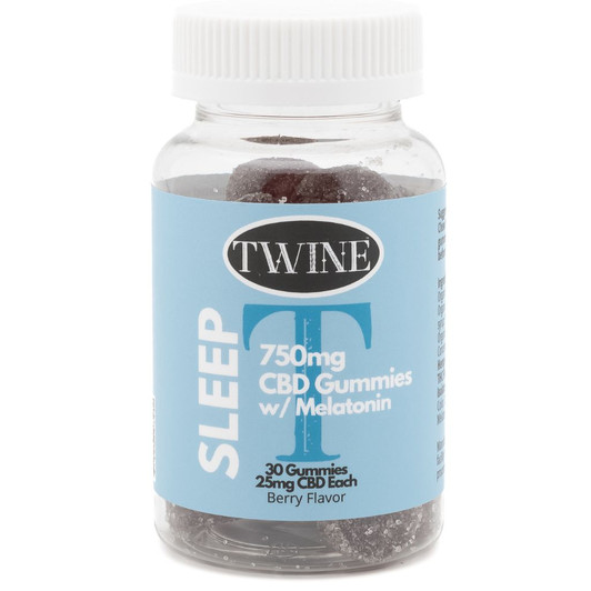 750mg CBD Sleep Gummies w/ Melatonin 99% Pure Organic CBD Isolate THC Free 30pcs-Berry Flavor