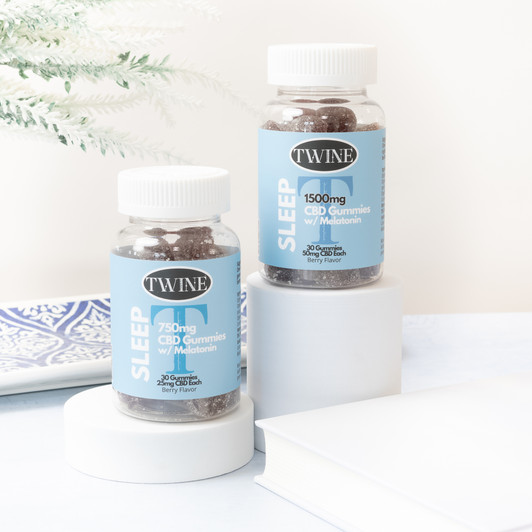 1500mg CBD Sleep Gummies w/ Melatonin 99% Pure Organic CBD Isolate THC Free 30pcs-Berry Flavor
