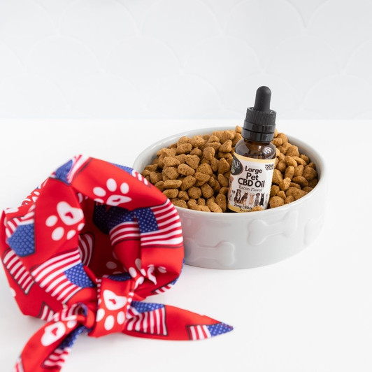 750mg Pet CBD Oil for Dogs or Cats 99% Pure Organic CBD Isolate THC Free 30ml Bottle Bacon