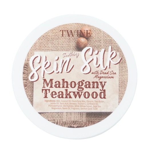 Skin Silk with Dead Sea Magnesium Mahogany Teakwood Body Butter4oz