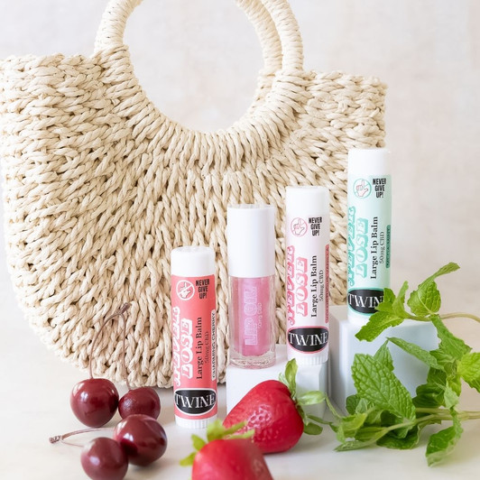 50mg CBD Never Lose Large Lip Balm 99% Pure Organic Isolate THC Free 15ml-Mint