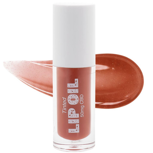 50mg CBD Lip Oil with Vitamin E 99% Pure Organic Isolate THC Free 6ml-Mocha