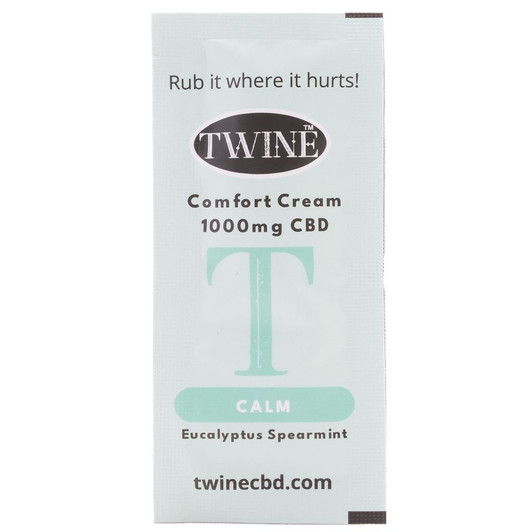 Travel Size CBD Topical Cream 99% Pure Organic CBD Isolate THC Free-Calm Eucalyptus Spearmint