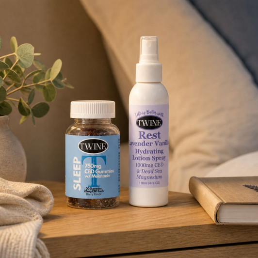 Sleep More Bundle - Sleep Gummies and Lavender Rest Hydrating Lotion Spray