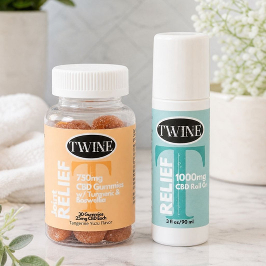Hurt Less Bundle - Joint Gummies and Relief Roller