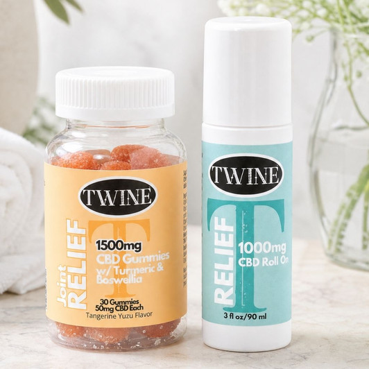 Hurt Less Bundle - Joint Gummies and Relief Roller