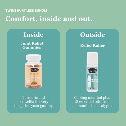 Hurt Less Bundle - Joint Gummies and Relief Roller