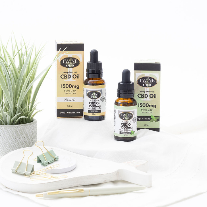 1500mg CBD Oil 99% Pure Organic CBD Isolate THC Free 30ml-Natural Flavor