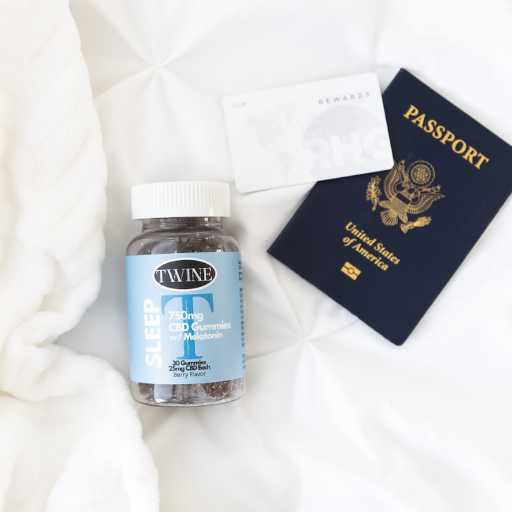 750mg CBD Sleep Gummies w/ Melatonin 99% Pure Organic CBD Isolate THC Free 30pcs-Berry Flavor