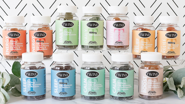 750mg CBD Joint Relief Gummies w/ Turmeric, Boswellia, and THC Free 30pcs-Tangerine Yuzu Flavor