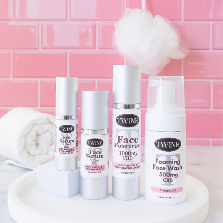 300mg CBD Eye Serum 99% Pure Organic CBD Isolate with Vitamin C & Niacinamide THC Free 15ml