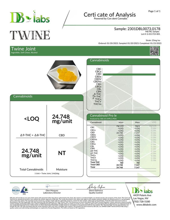 CBD Joint Relief Gummies 5 Count Trial or Travel Size w/ Turmeric, Boswellia, and 99% Pure Organic CBD Isolate THC Free-Tangerine Yuzu Flavor