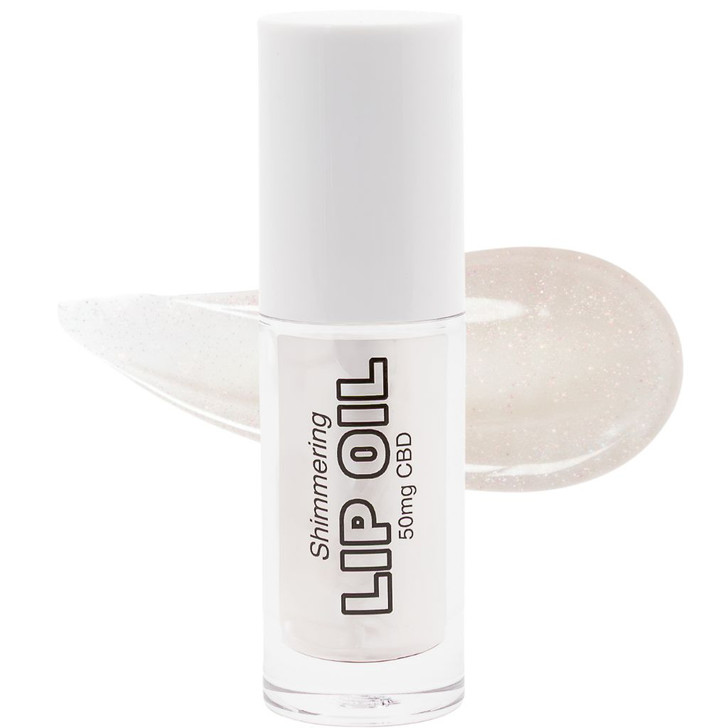 50mg CBD Lip Oil with Vitamin E 99% Pure Organic Isolate THC Free 6ml-Pearl